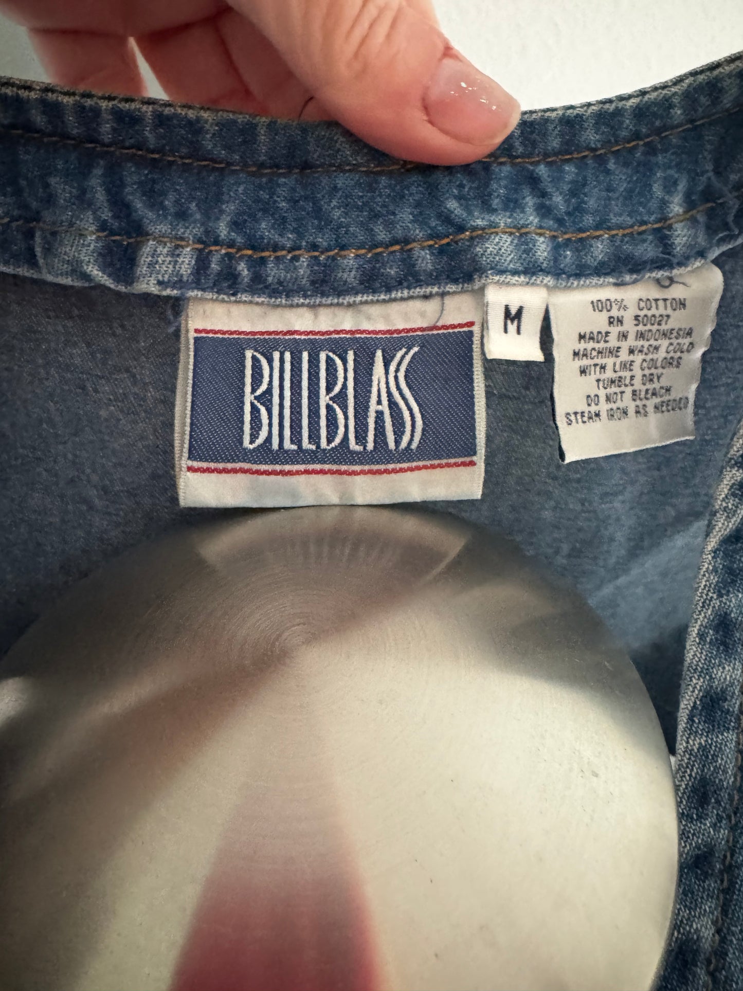 80's Vintage Denim Vest