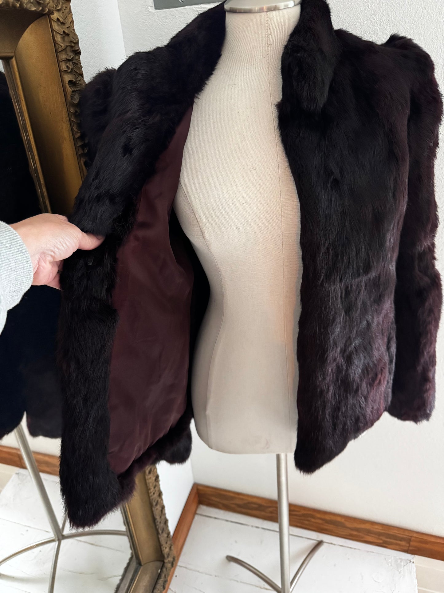 Gorgeous Rabbit Fur Jacket