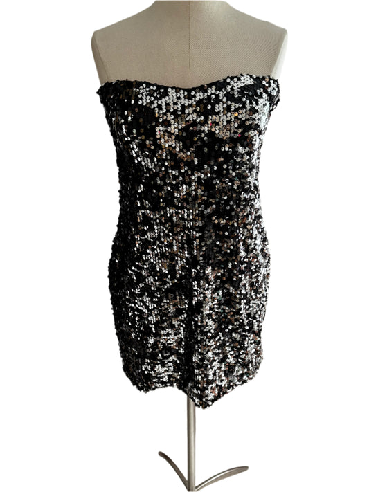 Sequin Tube Dress