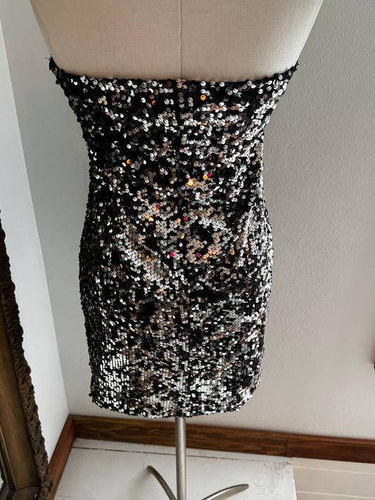 Sequin Tube Dress